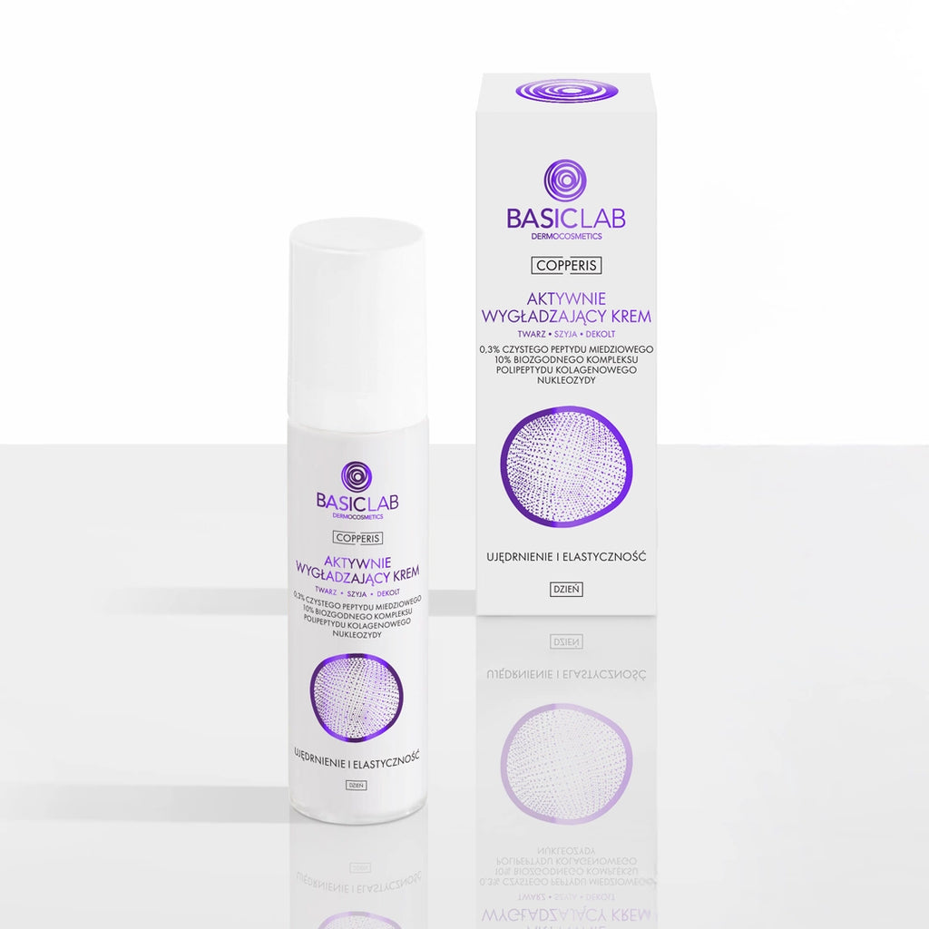 BasicLab Copperis crema día alisante péptidos cobre 50ml
