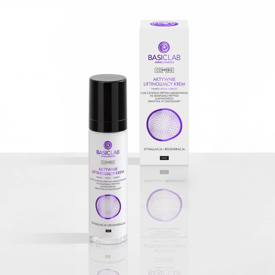 BasicLab Copperis crema noche lifting péptido cobre 50ml

