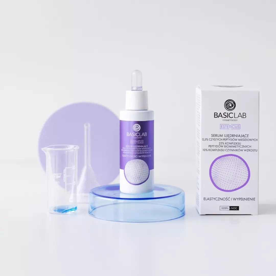 BasicLab Esteticus sérum péptidos cobre detalle fórmula
