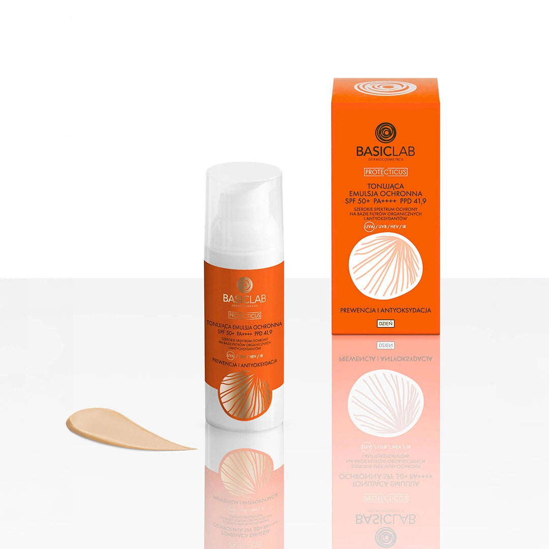 BasicLab Protecticus SPF 50+ 50ml packaging
