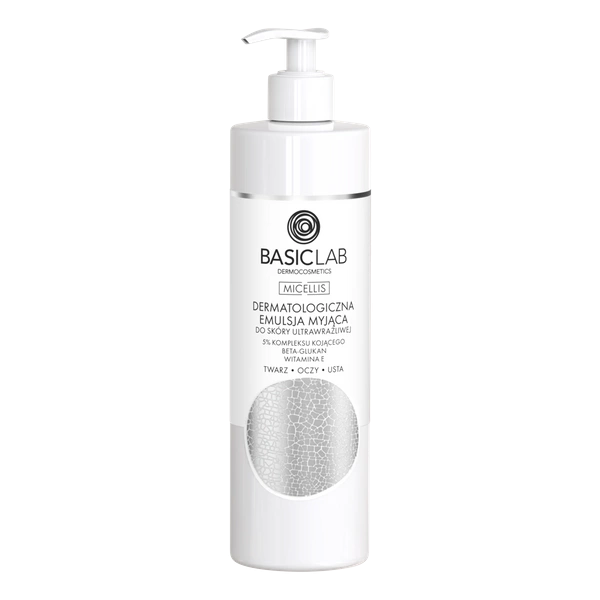 BasicLab Atopicus emulsión limpiadora 300ml packaging
